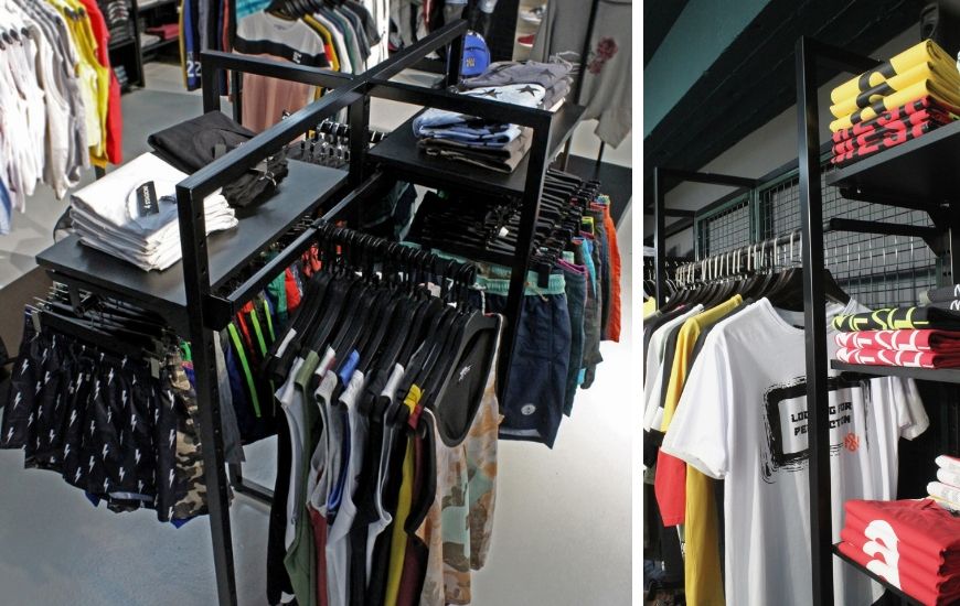 κατασκευη σταντ σχεδιασμος επιπλα καταστηματων ενδυσης