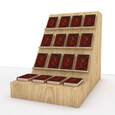 Βάθρο με Κλίση για Βιβλία και Ραφιέρα