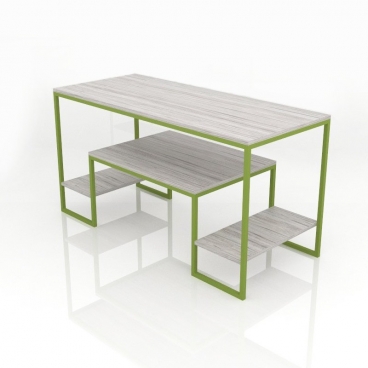 Τραπέζι Κεντρικού Χώρου με Ράφια