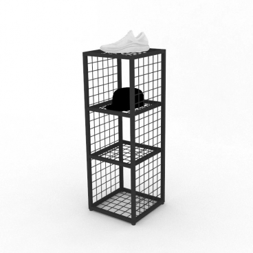 Εκθετήριο Προϊόντων με Ράφια Πλέγμα