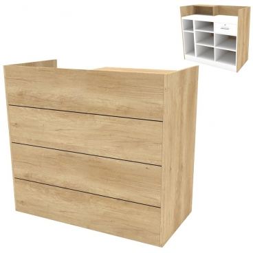 Πάγκος Ταμειακής Μηχανής με Ράφια