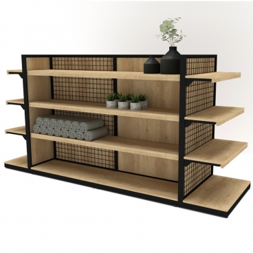 Γόνδολα Καταστήματος με Ρυθμιζόμενα Ράφια