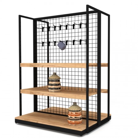 Γόνδολα με Πλάτη Πλέγμα για Γάντζους και Ράφια