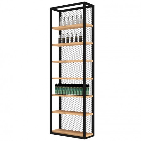 Μεταλλική Μονάδα Τοίχου με Πλέγμα