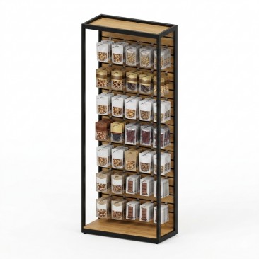 Μεταλλική Μονάδα Τοίχου με SLAT