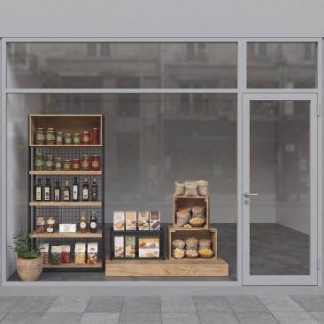 Έπιπλα Βιτρίνας για Είδη Delicatessen